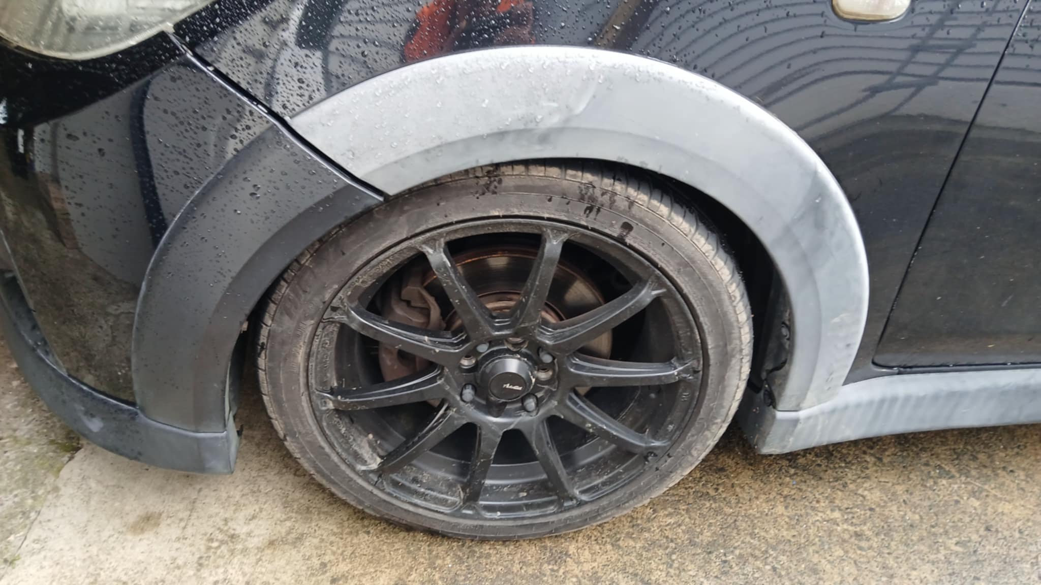 landscape detailed sports car